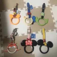 ディズニー つり革風インテリア プライズ品 セット