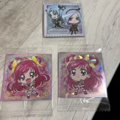 プリキュアウエハースシール　キュアドリーム　ノーザ&イース