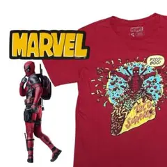 古着 MARVEL デッドプール SキャラクターTシャツ