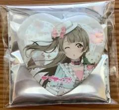 ラブライブ！ μ's ホログラムハート型缶バッジ　南ことり
