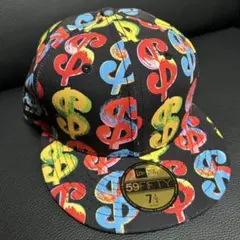 New Era 59FIFTY ドルマーク柄キャップ 7 1/2