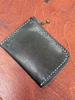 栃木レザー使用　ハンドメイド　コインケース　小銭入れ