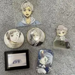 文豪ストレイドッグス 中島敦 缶バッジ アクリルキーホルダー
