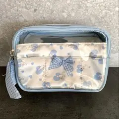 Sanrio サンリオ シナモンロール ポーチ 入れ物 ブルー