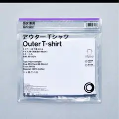 アウター Tシャツ M ホワイト 100%コットン
