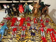 【まとめ売り】ウルトラマン ソフビ 円谷プロ バンダイ 当時物