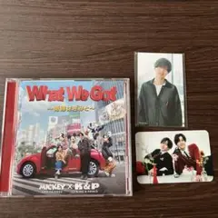 What We Got 通常盤 ランダムトレカ付き