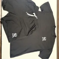 ニューヨーク・ヤンキース Tシャツ 黒 メンズセットアップ