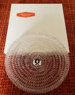 【希少 新品 未使用】手づくり アデリアサンレース　丸皿　箱付