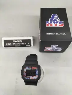 G–SHOCK、ヒステリックグラマーコラボ【箱なしのためお安くしてます】 ヒステリック グラマー x G-SHOCK によるコラボウォッチ第5弾が