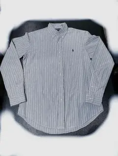Ralph Lauren sラルフローレン L/S ストライプシャツ　90s