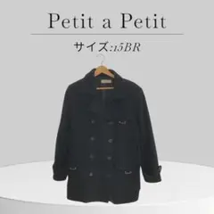 Petit a Petit プティタプティ ピーコート プラスサイズ ブラック