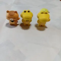 コッペパンわに、シナモリス3体セット