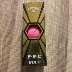 ⭐︎新品未使用⭐︎Callaway ERC BOLD ゴルフボール　ピンク　3個