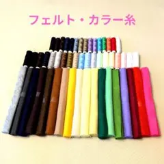 カラーフェルト生地セット