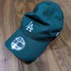 New Era 9TWENTY LAキャップ ダークグリーン