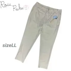未使用タグ付き Rose Pecheローズペッシュ パンツ UV 接触冷感 LL