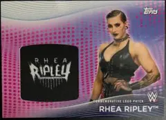 TOPPS Rhea Ripley LOGO PATCH リア・リプリー WWE