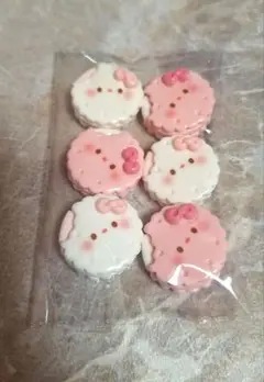 ハローキティ パーツ 6個セット