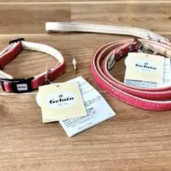 犬用首輪・リードセット ピンク SS 新品