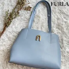 【大人気】 フルラ ソフィア トートバッグ ハンドバッグ 水色 SOFIA