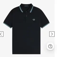 美品　FRED PERRY ブラック ポロシャツ S