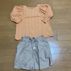 ジーユー　ユニクロ　西松屋　キッズ　パンツ　トップス　140