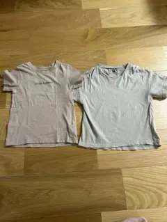 ベージュ Tシャツ 2枚セット 110cm