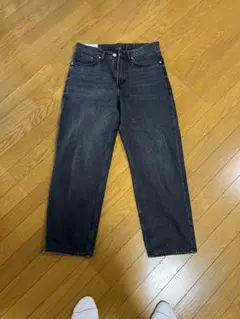 H&M バギーデニム黒