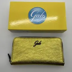☆新品未使用☆gabs☆本革☆長財布☆金運