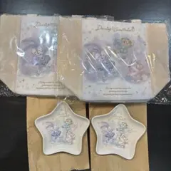 ディズニー　ダンシングスノーフレークス　スーベニアプレート ランチケース セット