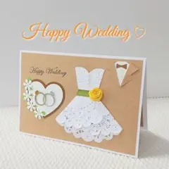ウエディング♡お祝い•結婚式•メッセージカード•ハンドメイド②