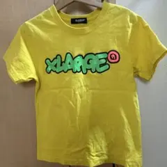XLARGE イエロー Tシャツ 130cm