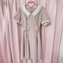 シークレットハニー secret honey セーラー半袖ワンピース SIZE2