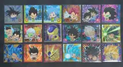 ドラゴンボール 超戦士シールウエハースZ　W10　開封済み　18枚
