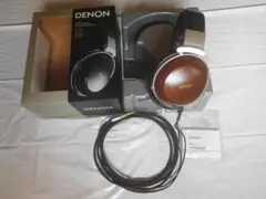 DENON AH-D5000 MMCX デタッチャブル化 ヘッドホン 美品 DENON ヘッドホン AH-D5000 MMCX デタッチャブル化