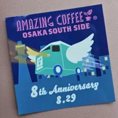 アメコ 大阪店 8周年 ステッカー
