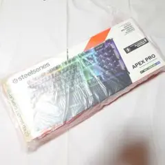 SteelSeriesゲーミングキーボード　有線★ApexPro★JP64629