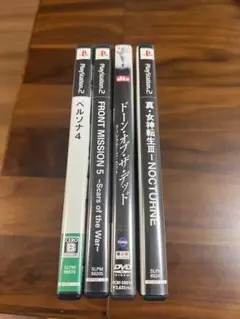 PS2ソフトセット4本セット
