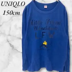 UNIQLO ユニクロ　ウッドストック 長袖カットソー 　Tシャツ　150cm