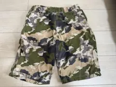 GLAZOSキッズ迷彩ハーフパンツ140センチ