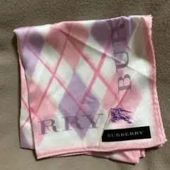 BURBERRY ダイヤモンド柄 ハンカチ