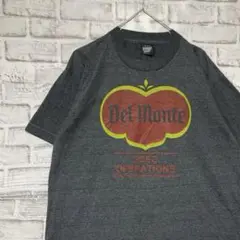 USA製90sヴィンテージTシャツ！シングルステッチ　グレー半袖古着　L723