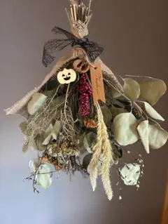 ドライフラワー スワッグ ハロウィン