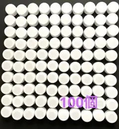 ペットボトルキャップ白系100個