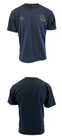 ジュビロ磐田　応援グッズ　23AdmiralコラボネイビーエンブレムTシャツ