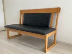 園田産業のダイニングセット タモ材レザー張り 引き取り限定 お値下げしました。 m27279556896_1.jpg?1704730613