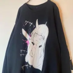 Ms161 古着　みだらなコンプレックス　ロンT