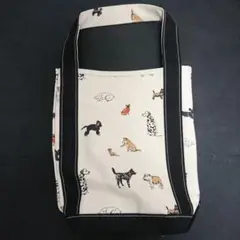 テンベア イヌ 犬 いぬ ドッグ 柄 トートバッグ