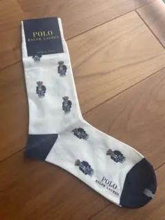 POLO RALPH LAUREN クマ柄ソックス 25〜27cm